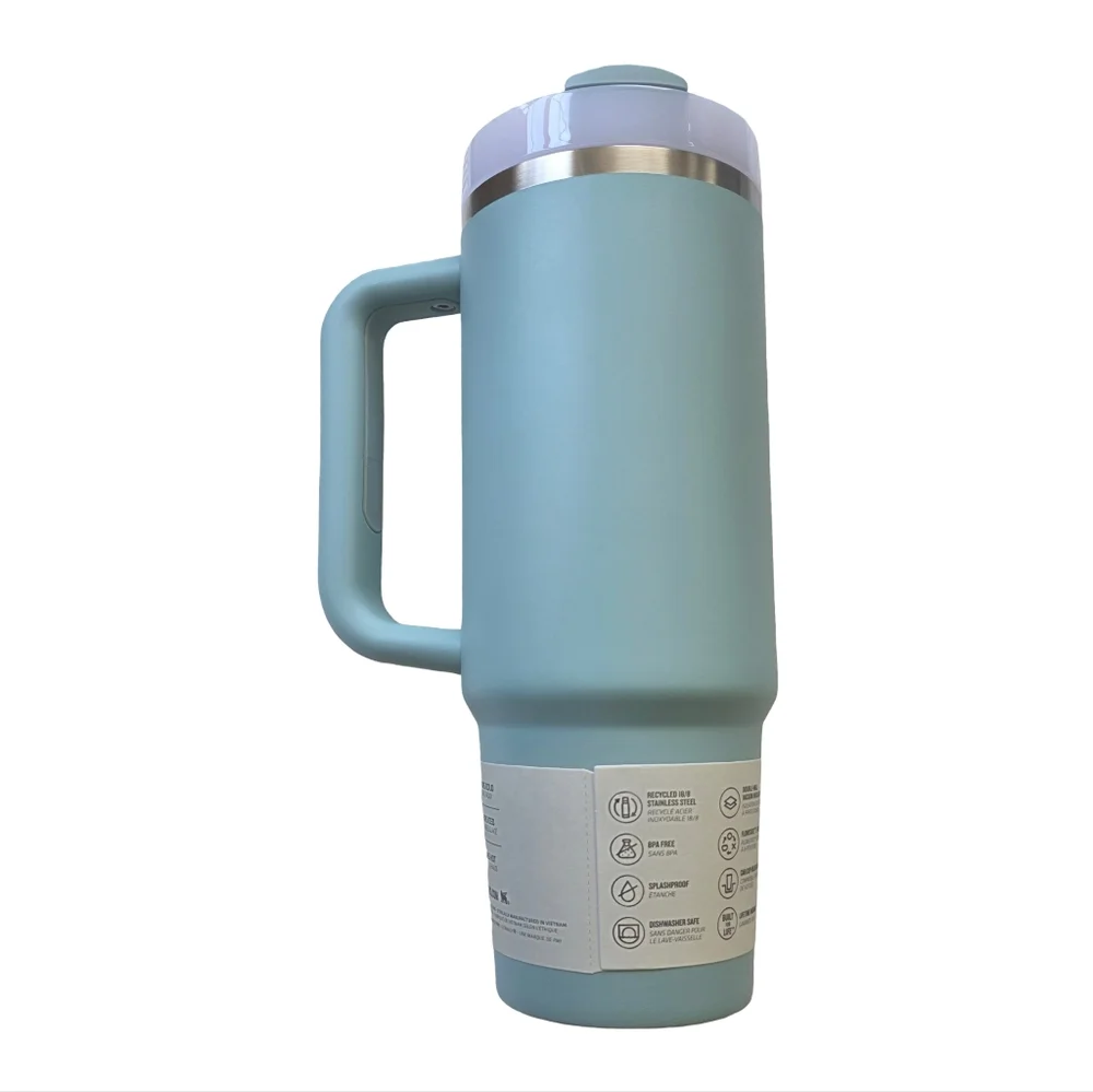 STANLEY 30 oz TUMBLER - H2.0 FLOWSTATE "SeaFoam" NEW - Picture 3 of 4